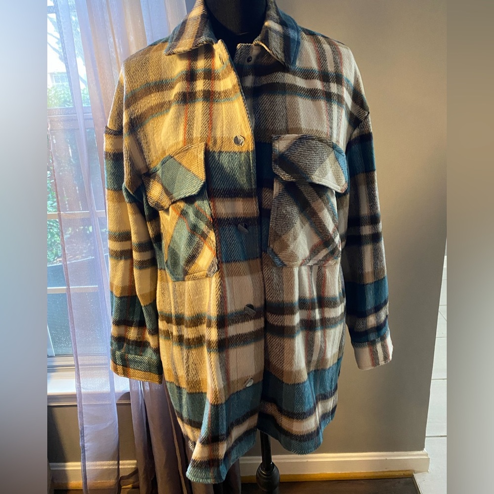 Zara Plaid Jacket